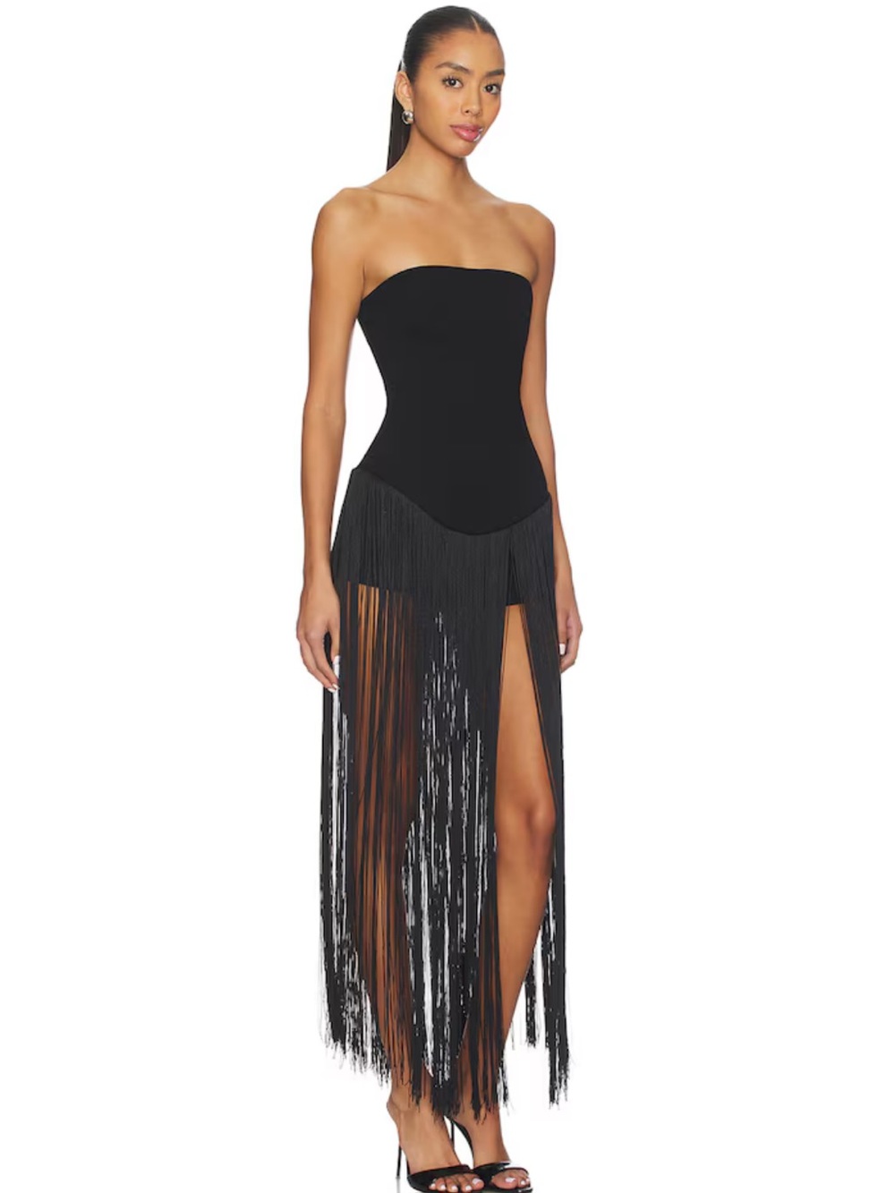 Superdown Fringe Dress - Picture 2 of 3